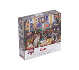 Lzbabyily Jigsaw Puzzles 1000 Pieces for Adults, Cat Puzzle Animal Adult Toys, 27x20 Unique Difficult and Challenge Large Puzzle Game Toys Gift Lzbabyily