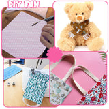 Tudomro 100 Pieces 10 x 10 Inches Cotton Fabric Squares No Repeat Patchwork Quilting Fabric Bundles Layer Precut Quilt Material for DIY Craft Sewing Cloths Handmade Accessories(Floral) Tudomro