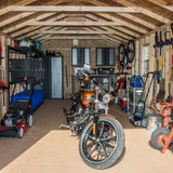 Handy Home Products Manhattan 12x24 Garage Do-it-Yourself Wooden Storage Shed Handy Home Products