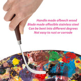 Palette Knife Set, 27Pcs Palette Knives Stainless Steel Art Paint Knife Professional Paint Spatula Painting Knife with Wood Handle for Oil Painting Acrylic Color Mixing and Texturing DIVINA VITAE