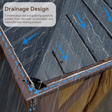 Gardenbee 12x18 ft Gazebo Double Roof Canopy with Netting and Curtains, Outdoor Gazebo 2-Tier Hardtop Galvanized Aluminum Frame Garden Tent for Patio, Backyard, Deck and Lawns Gardenbee