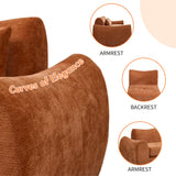 MAXMAXX 102" Modular Sectional Cloud Sofa,4-in-1 Folding Convertible Sofa Bed, Floor Boneless Couch, Modular Cushion Couch,Suitable for Living Room,Bedroom and Recreation Room(Orange) MAXMXX