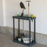 Garden Tool Organizer - Utility Rack, Holds Yard Tools - Garage Organizers and Storage Home Essentials by Stalwart - 40 Yard Tools, UNIT Stalwart