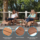Lifetime Faux Wood Adirondack Chair Lifetime