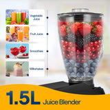 VIVOHOME 3 in 1 Multifunctional Stand Mixer with 6 Quart Stainless Steel Bowl, 650W 6 Speed Tilt-Head Meat Grinder, Juice Blender, Black VIVOHOME