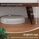 Shintenchi Coffee Table, Lift Top Coffee Table with Hidden Compartment, Rising Tabletop Dining Table, Lift Top Coffee Center Table for for Living Room, Office, Home (Rustic Brown) Shintenchi