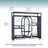 39in Wine Rack Wall Mounted with Led Light, 3-Tiers Black Bar Shelf Wall Mounted, Liquor Bottle Display Shelf, Wall Wine Rack for Kitchen Bar Dining Rooms Decoration BGGFNZ