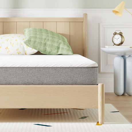 Novilla Twin Size Mattress, 6 Inch Twin Mattress for Kids, Gel-Infused Memory Foam Mattresses in a Box for Pain Relief & Enhanced Support & Cooling Sensation, CertiPUR-US Certified Novilla