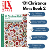 101 Christmas Minis, Book 2-Packed with Traditional Holiday Designs for Ornaments, Gift Embellishments and More LEISURE ARTS