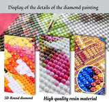 MBYAUYN Diamond Art Kits for Adults, 5D Animal Diamond Painting, DIY Sea Turtles Full Drill Gem Art Kits and Crafts for Adult, Beginners As Wall Decor and Gift 12x16inch MBYAUYN