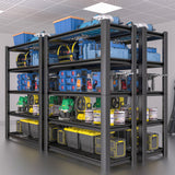 Nexvrtau 5-Tier Heavy Duty Garage Shelving Unit with Wire Shelves,3000 LBS Capacity Metal Storage Rack 72"H x 48"W x 20"D,Adjustable Boltless Steel Shelves for Garage,Basement,Pantry,Warehouse.1 Pack Nexvrtau