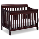 Delta Children Canton 4-in-1 Convertible Crib - Easy to Assemble, Espresso Cherry Delta Children