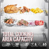 Royal Gourmet SE2805 28-Inch Analog Electric Smoker with 3 Cooking Grates, Outdoor Smoker with Adjustable Temperature Control & 454 Sq. In. Cooking Area for Outdoor Backyard BBQ, Black Royal Gourmet