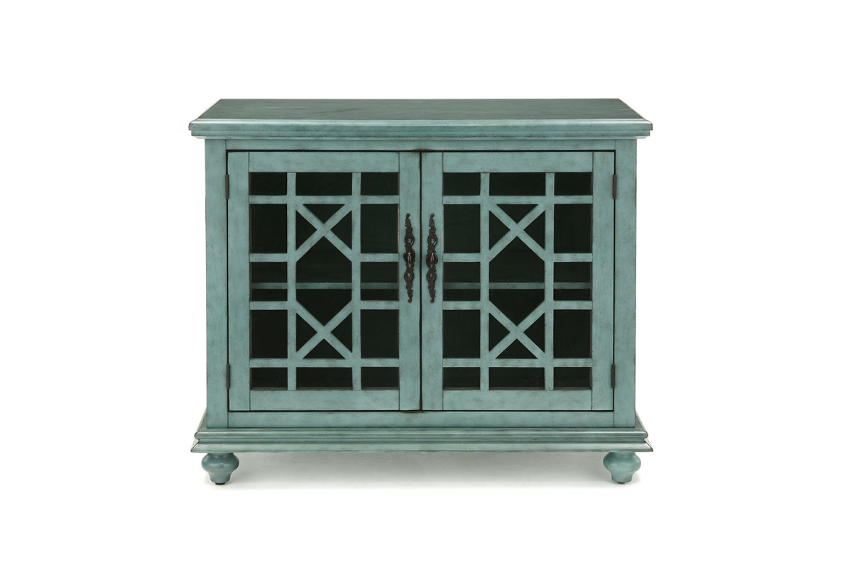 Martin Svensson Home Accent Cabinet 38" W x 32" H Teal Martin Svensson Home