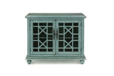Martin Svensson Home Accent Cabinet 38" W x 32" H Teal Martin Svensson Home