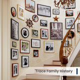 ENJOYBASICS 16x20 Picture Frame, Display Poster 11x14 with Mat or 16 x 20 Without Mat, Wall Gallery Photo Frames, Black, 2 Pack ENJOYBASICS