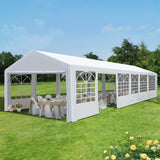 Raysfung 20' x 40' Party Tent Heavy Duty, Wedding Tent with Removable Sidewalls, Outdoor Gazebo Event Shelters Canopy for Birthday Party Raysfung