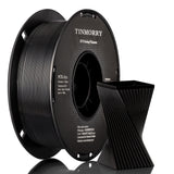 PETG Filament 1.75mm, TINMORRY Rapid PETG-Eco 3D Printer Filament, Compatible with Bambu FDM 3D Printer, 1 KG 1 Spool, Black TINMORRY