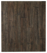 Signature Design by Ashley Johurst Rustic Rectangular Lift Top Coffee Table and Fixed Lower Shelf, Brown Signature Design by Ashley