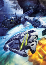 Buffalo Games - Silver Select - Star Wars - “Let’s keep a little optimism here” - 500 Piece Jigsaw Puzzle For Adults -Challenging Puzzle Perfect for Game Nights - Finished Puzzle Size is 21.25 x 15.00 Buffalo Games