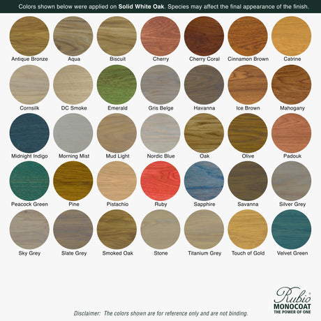 Rubio Monocoat Wood Stain & Finish 65 ft² - Gris Beige | Oil Plus 2C | Quick-Dry, Eco-Friendly Linseed Wood Oil for Indoor Use, Includes Accelerator (Part B) | Protector | 130 ml Rubio Monocoat