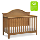 Carter's by DaVinci Nolan 4-in-1 Convertible Crib in Chestnut, Greenguard Gold Certified DaVinci