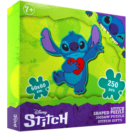 Disney Stitch Jigsaw Puzzle for Kids Teens or Adults 250 Pieces 7 Years Up Family Activity, Stitch Gifts Disney