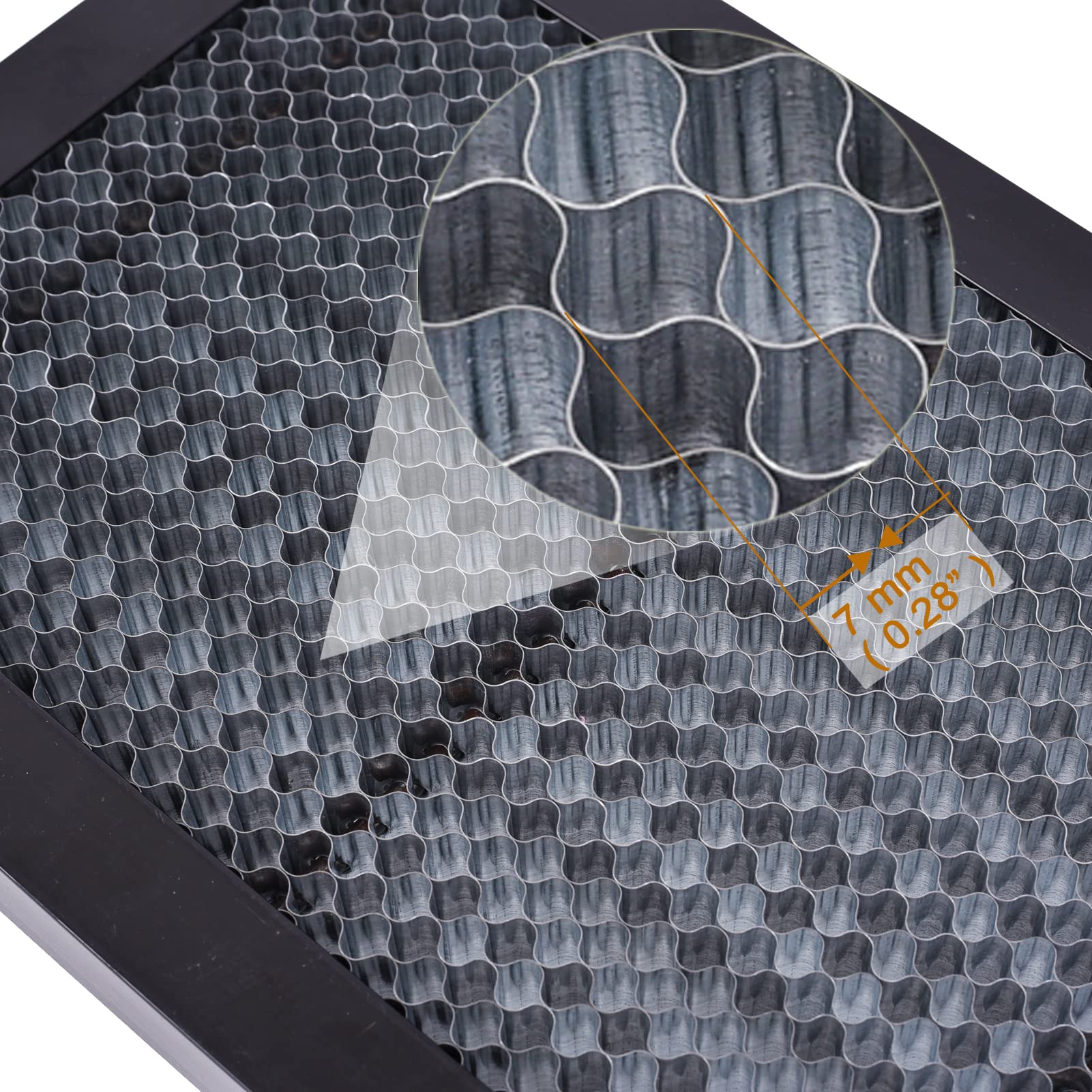 XLNT TECH Honeycomb Laser Bed 51.18 x 35.43 Inch Working Table Panel Board Platform use for Laser Engraving and Cutting Machine. (1300mm×900mm×22mm) - WoodArtSupply