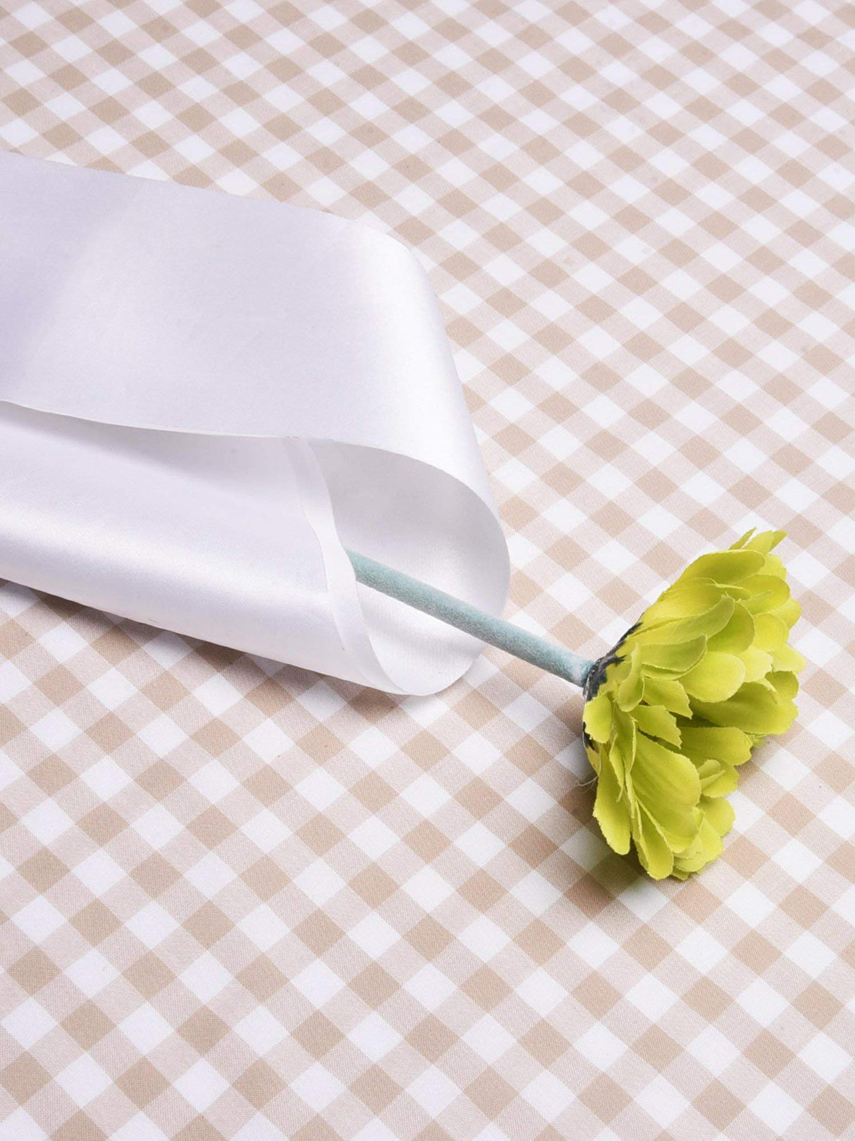 Blank Satin Sash Party Accessory for Wedding, Party Decorations and DIY, White (2) EBOOT