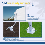 LZBEITEM Party Tent, 15x20FT Outdoor Canopy Tent with Sidewalls, Event Tent Heavy Duty, Wedding Gazebo Shelter, Large Tent with 8 Removable Sidewalls, Outdoor Tent for Backyard Party, Event, Wedding LZBEITEM