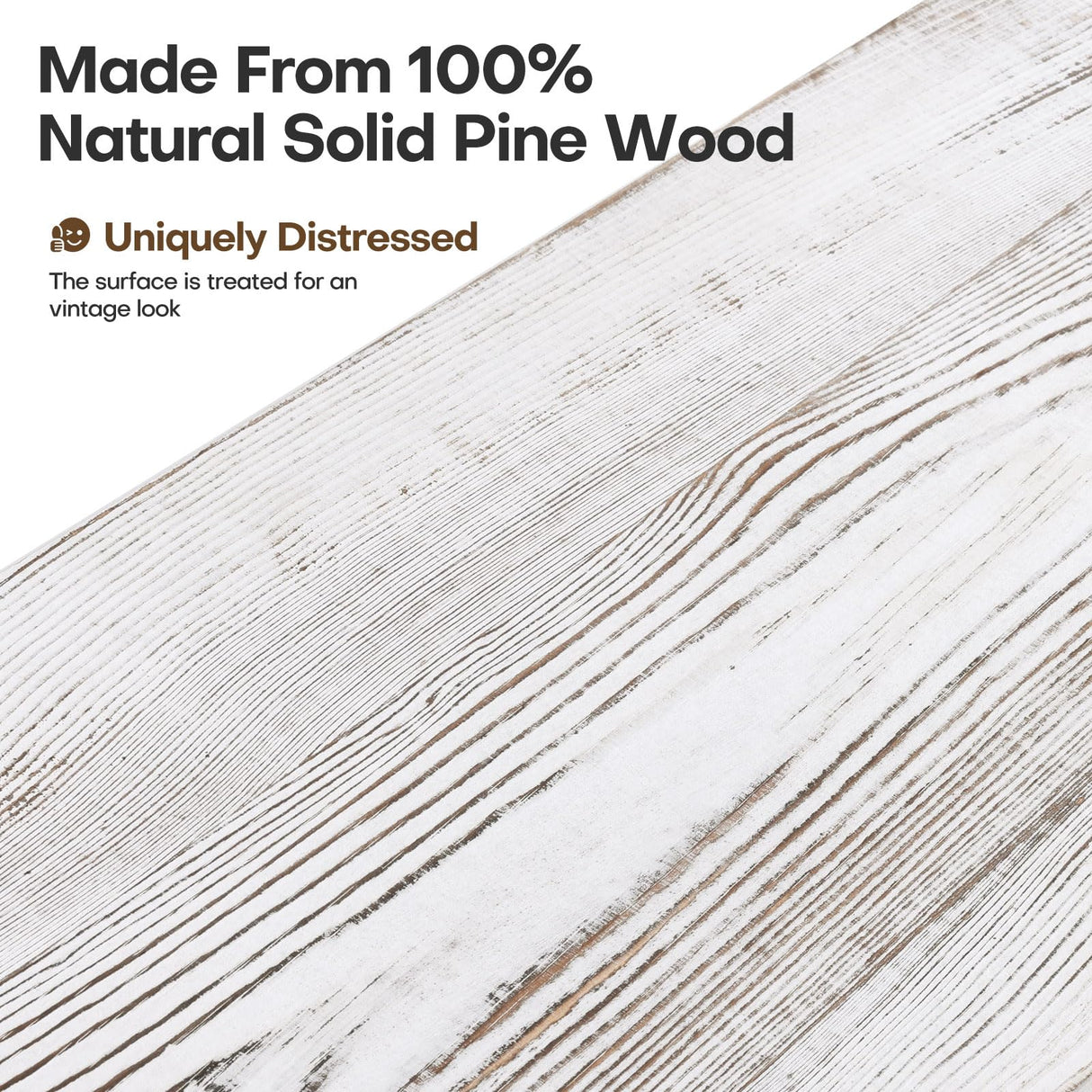 BECHAEO 35.8'' Wood Coat Rack Wall Mount with Shelf, White Wall Coat Rack with Hooks, Farmhouse Rustic Coat Hooks for Entryway Bathroom Hallway Kitchen Bedroom BECHAEO