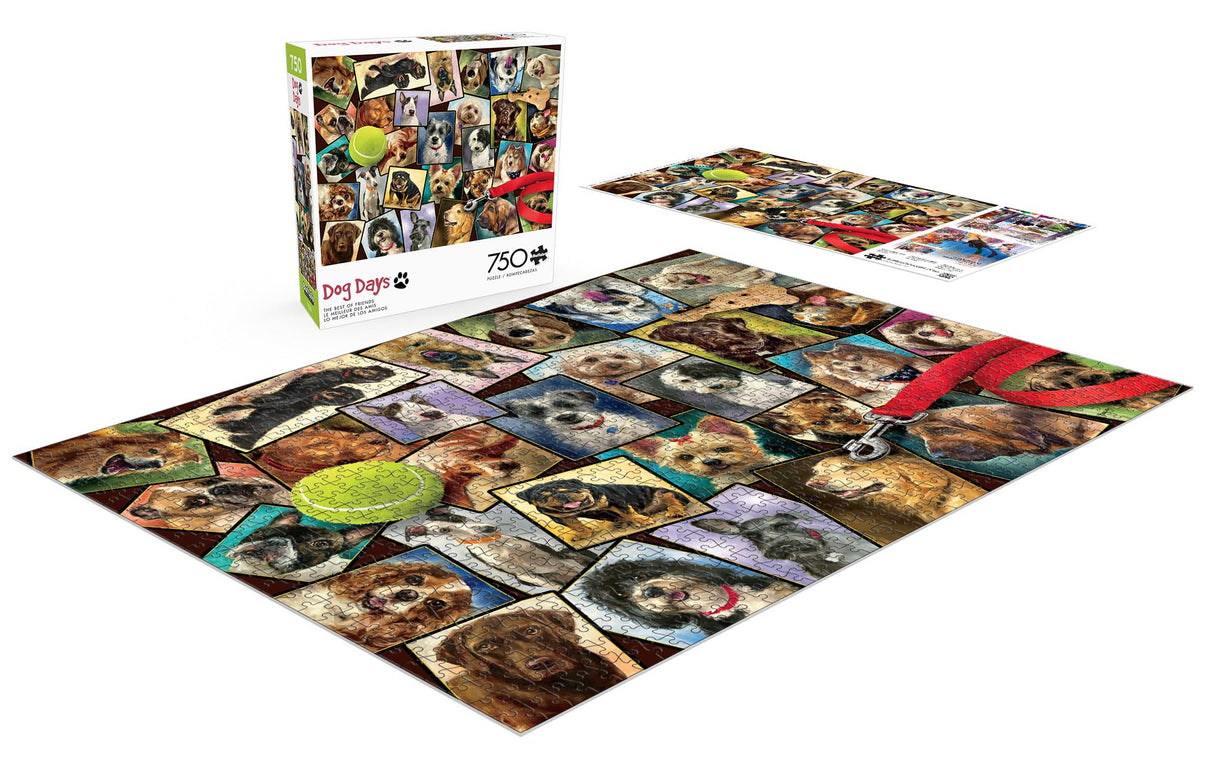 Buffalo Games - Suzanne Sheran - The Best of Friends - 750 Piece Jigsaw Puzzle for Adults -Challenging Puzzle Perfect for Game Nights - Finished Size is 24.00 x 18.00 Buffalo Games