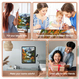 Paint by Number Adult Mountain,Waterfall Canvas Paint by The Numbers for Adults,Painting by Numbers Mountain,DIY Oil Painting Kits for Gifts and Wall Decor 16x20inch PHANTASYART