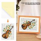 AXELIP Self Stick Mounting Board 8 X 10 inch, for Cross Stitch, Photo Frame Backing （10 Pack） AXELIP