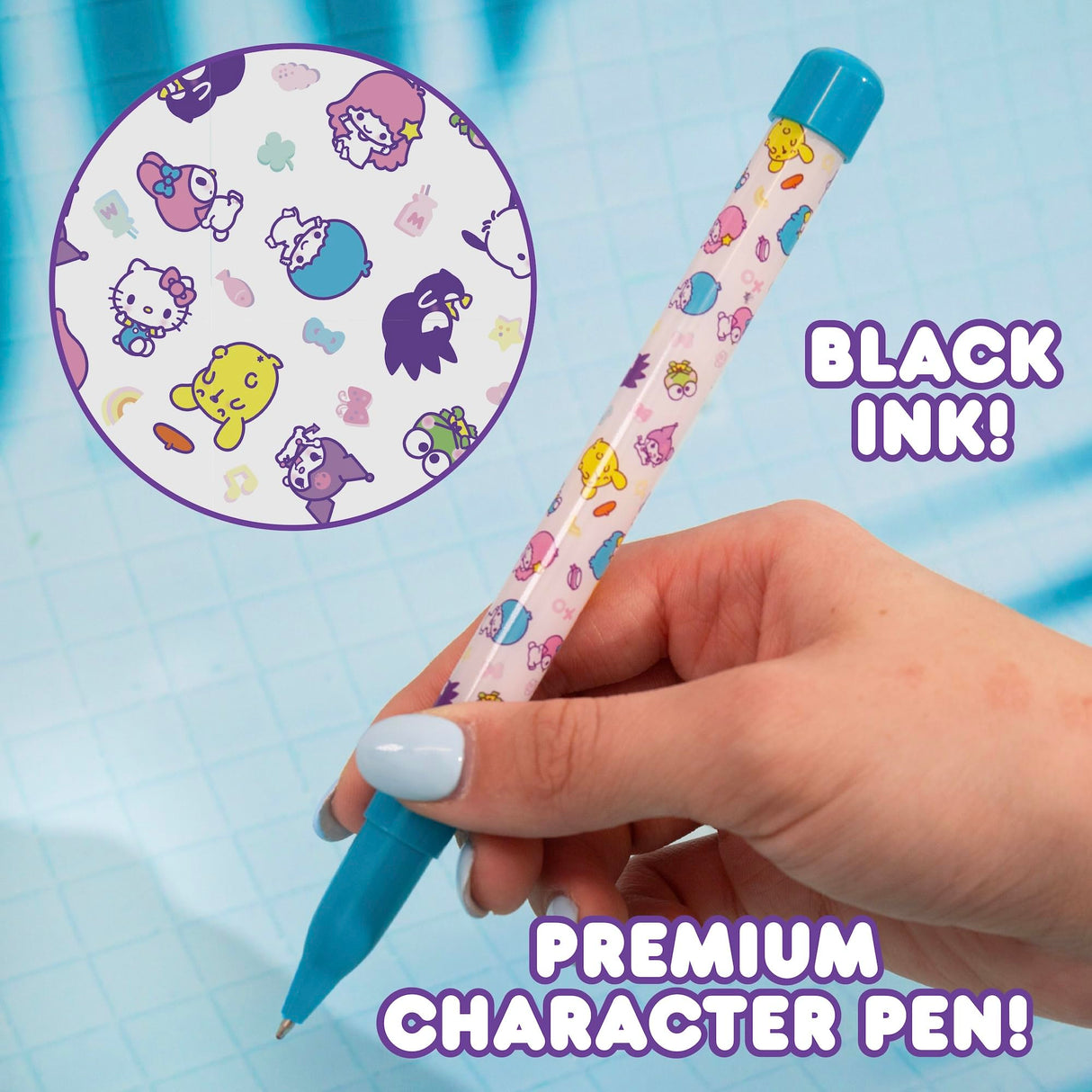 Hello Kitty and Friends Café Sketchbook, 20-Page Hello Kitty Notebook & Pen, Cute Classroom Supplies, Coloring Book, Hello Kitty School Supplies, Kawaii School Supplies, Sanrio Stationery Horizon Group USA