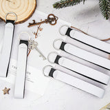 NEETUE 16 Pieces Sublimation Blanks Wristlet Keychain DIY Blank Wrist Lanyard White Neoprene Keychain Wristband Lanyard Wristband Keychain for Summarize Small Pendants Such as Keys (White) NEETUE