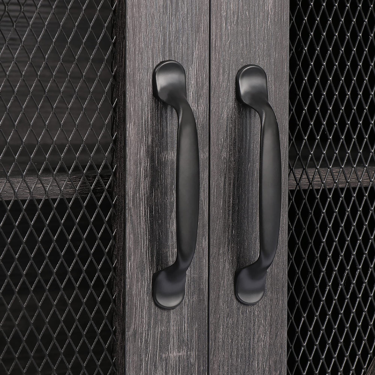 Xilingol Farmhouse Style TV Stand for 65+ Inch TV, 34" Tall Entertainment Center with Barn Door, Television Cabinets & Storage Shelves, 65" TV Stands for Living Room, Grey Xilingol