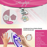 Iron on Embroidery Stitch Cover 8" x 9 Yd Light Weight Stabilizer Prevent Scratchy or Itchy Stitches, Soft Touch Backing for Sensitive Skin, Babies, and Embroidery Garments, 1 Pack HEYUP