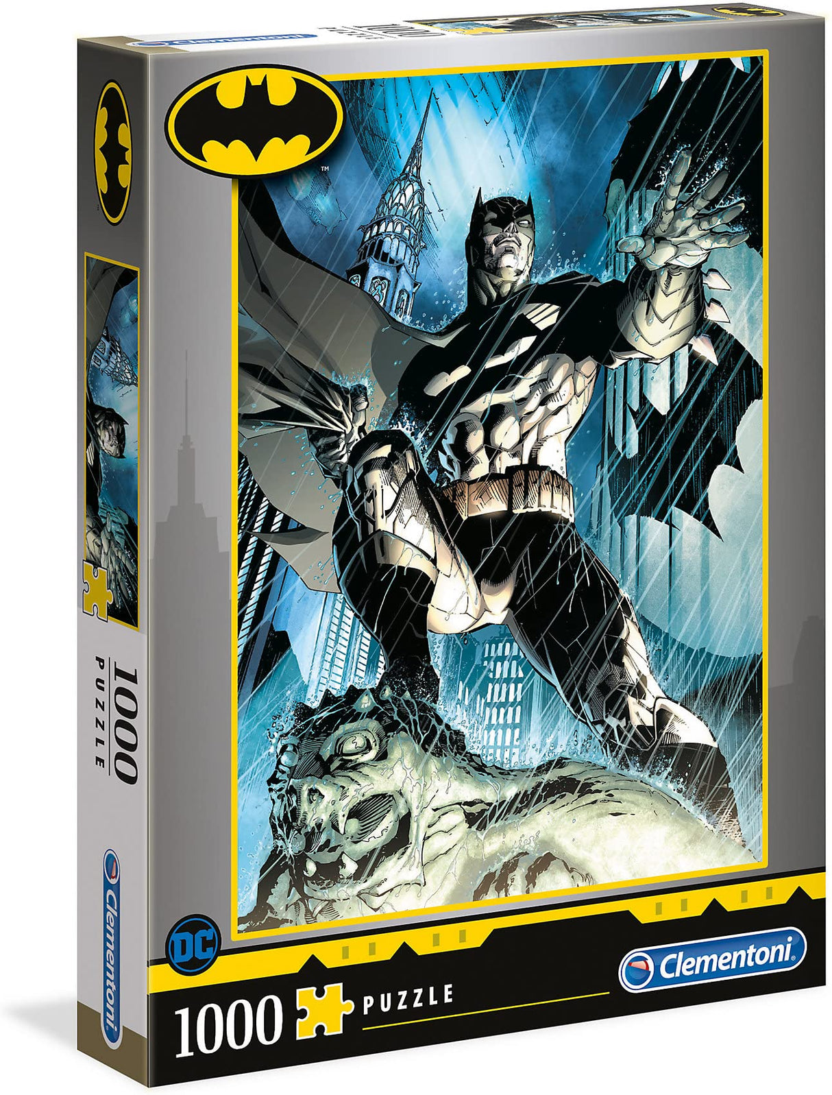 Clementoni - 39576 - Collection - Batman - 1000 Pieces - Made in Italy, Jigsaw Puzzle for Adult Clementoni