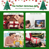 xackcme Lake Paint by Numbers for Adults, Winter Scenery Paint by Number on Canvas Without Frame, DIY Snow Landscape Oil Painting for Gift Home Wall Decor (16x20 inch) xackcme