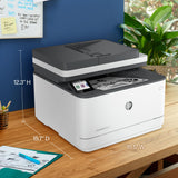HP LaserJet Pro MFP 3101fdw Wireless Black & White All-in-One Laser Printer, Scanner, Copier, Fax, Best-for-Office (3G628F) HP