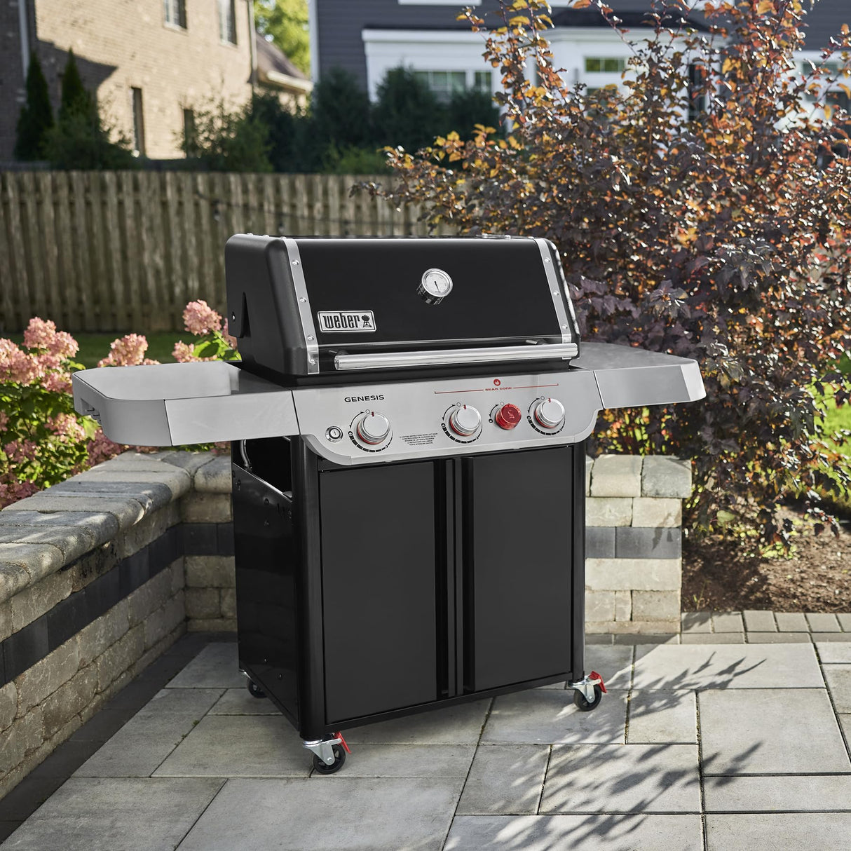 Weber Genesis E-325 Natural Gas Grill, Black Weber