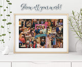The Golden Girls Collage '80s Puzzle for Adults and Kids | 1000 Piece Jigsaw Puzzle Toy | Fun Interactive Brain Teaser for Family Game Night | 28 x 20 Inches Toynk
