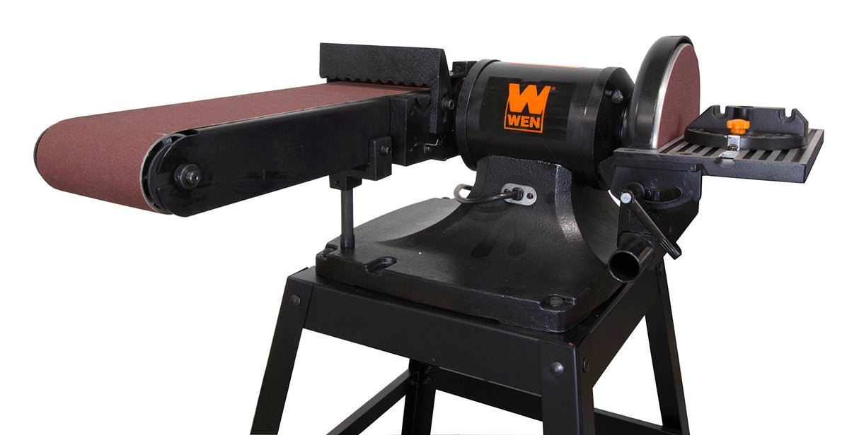 WEN 6508 6 x 48 in. Belt and 9 in. Disc Sander with Stand WEN