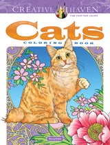 Creative Haven Cats Coloring Book (Adult Coloring Books: Pets) Dover Publications