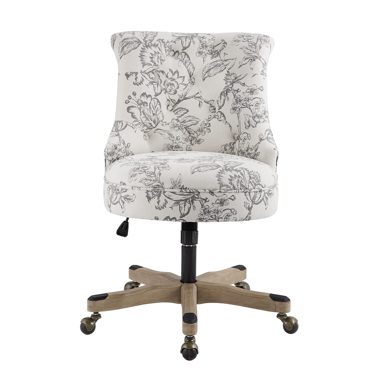 Linon Home Décor Leslie Floral Office Chair Linon