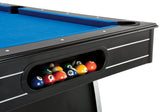 Fat Cat by GLD PRODUCTS Tucson 7’ Pool Table with Automatic Ball Return, Electric Blue Playing Surface & Included Billiard Accessories to Play Out of The Boxington 9 ft. Allendale Collection Shuffleboard Table Fat Cat by GLD PRODUCTS