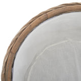 Safavieh Home Collection Coffee Table, Grey, 28.5 in x 28.5 in x 17 in Safavieh