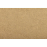 VHC Brands Burlap Table Topper Soft Natural Cotton Farmhouse Kitchen Table Cloth with Fringed Edges 40x40 VHC Brands