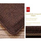 BK&MF Thicken Chinese Style Seat Cushions with backrest,Traditional Sponge Sofa Red Wooden Armchair Chair Cushion Seat Pad for Home Decor,C,40x40x3cm(16x16x1inch) BK&MF